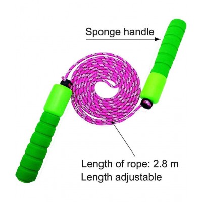 Digital Skipping Counting Rope with Rubber Grip for Girl, Boy, Men and Women (Pack of 1) (Multicolor, as Available)