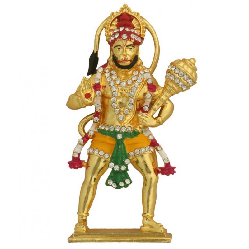 Divine Gifts & Artificial Jewellery Brass Hanuman Idol