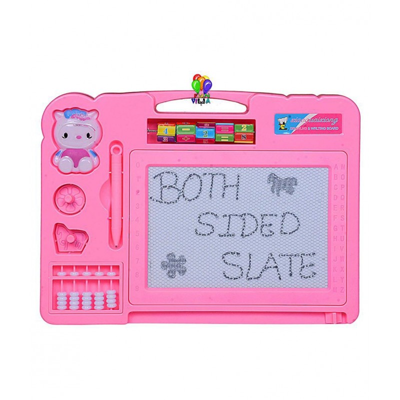 Double Sided Magic Slate for Kids - Motivate them Finishing Their Artistic Creations
