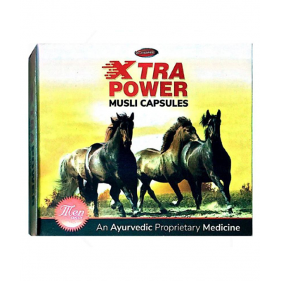 Dr Chopra Xtra Power Musli (10x5=50) Capsule 50 no.s Dr Chopra Xtra Power Musli (10x5=50) Capsule 50 no.s