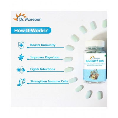 Dr. Morepen Immunity Pro Tablet 60 no.s Pack Of 1 Dr. Morepen Immunity Pro Tablet 60 no.s Pack Of 1