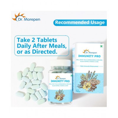Dr. Morepen Immunity Pro Tablet 60 no.s Pack Of 1 Dr. Morepen Immunity Pro Tablet 60 no.s Pack Of 1