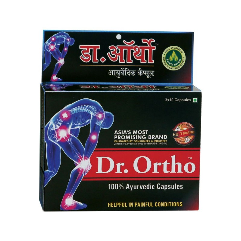 Dr Ortho Ayurvedic Capsules For Joints Pain 30Caps