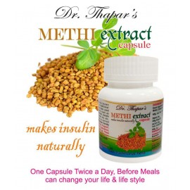 Dr. Thapar's FENUGREEK METHI EXTRACT 60 Capsule 500 mg