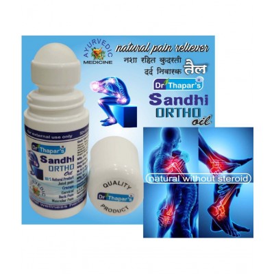 Dr. Thapar's SANDHI ORTHO AY.Massage OIL & 50+10 FREE Capsule 500 mg Pack Of 2 Dr. Thapar's SANDHI ORTHO AY.Massage OIL & 50+10 FREE Capsule 500 mg Pack Of 2
