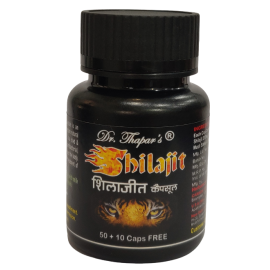 Dr. Thapar's SHILAJIT for STRENGTH, STEMINA BOOSTER 60 Capsule 500 mg Dr. Thapar's SHILAJIT for STRENGTH, STEMINA BOOSTER 60 Capsule 500 mg