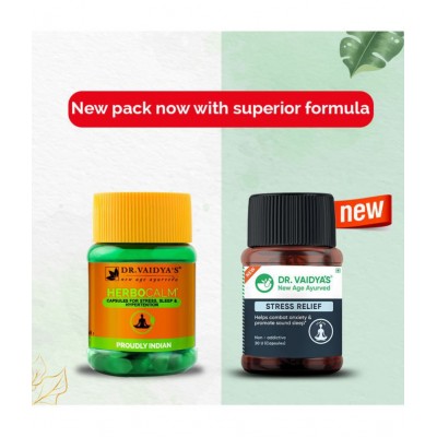 Dr Vaidyas - Capsules For Headache ( Pack of 1 ) Dr Vaidyas - Capsules For Headache ( Pack of 1 )