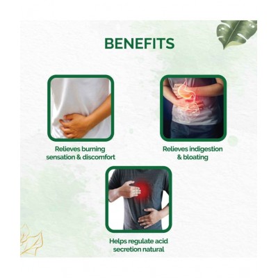 Dr Vaidyas ACIDITY RELIEF CAPSULES Capsule 60 no.s Pack Of 2