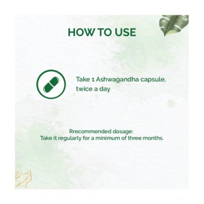 Dr Vaidyas ASHWAGANDHA CAPSULES X 3 Capsule 90 no.s Pack of 3