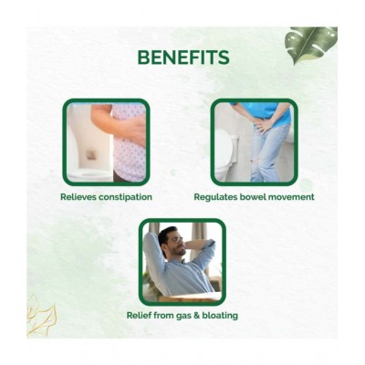 Dr Vaidyas CONSTIPATION RELIEF CAPSULES Capsule 60 no.s Pack Of 2