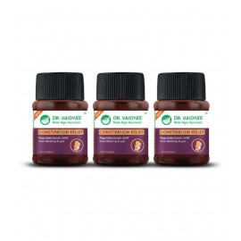 Dr Vaidyas CONSTIPATION RELIEF CAPSULES Capsule 90 no.s Pack of 3