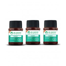 Dr Vaidyas DIABEX -30 CAPSULES Capsule 90 no.s Pack of 3