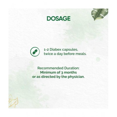 Dr Vaidyas DIABEX -30 CAPSULES Capsule 90 no.s Pack of 3