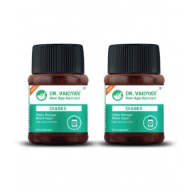 Dr Vaidyas DIABEX CAPSULES Capsule 60 no.s Pack Of 2