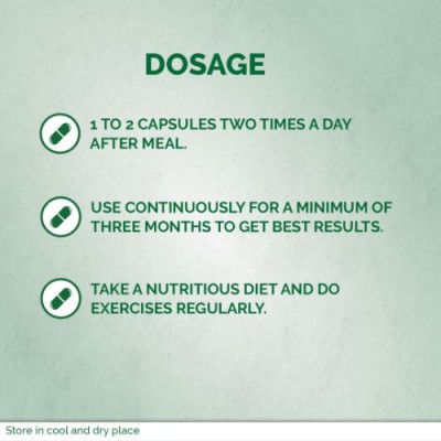 Dr Vaidya's Herbobuild | Ayurvedic Muscle Gain Capsules | No Side Effects | Pack Of 1 (30 Capsules)