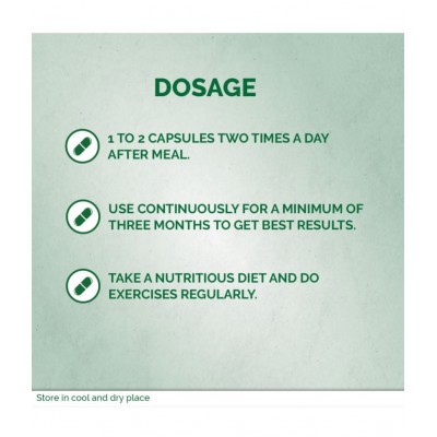 Dr Vaidyas Herbobuild Ayurvedic for Muscle Gain Capsule 100 no.s Pack Of 2