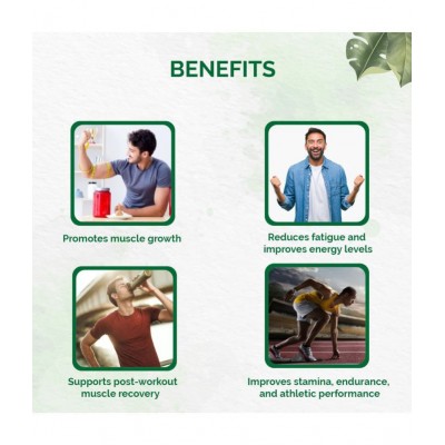 Dr Vaidyas Herbobuild Ayurvedic for Muscle Gain Capsule 50 no.s Pack Of 1