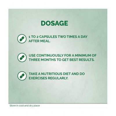 Dr Vaidyas Herbobuild Ayurvedic for Muscle Gain Capsule 50 no.s Pack Of 1