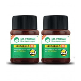 Dr Vaidyas Herbobuild DS ( Double strength ) Capsule 60 no.s Pack Of 2
