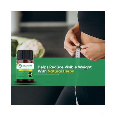 Dr Vaidyas Herboslim Tablet For Weight loss Capsule 60 no.s Pack Of 2