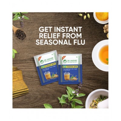 Dr Vaidyas Kadha sips (30 sachets of 2.5 g each) Powder 30 no.s