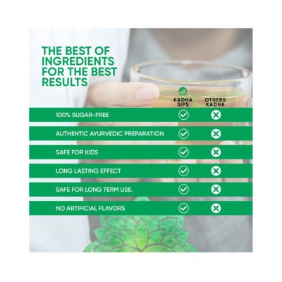 Dr Vaidyas Kadha sips (30 sachets of 2.5 g each) Powder 30 no.s