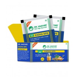 Dr Vaidyas Kadha sips (30 sachets of 2.5 g each) Powder 30 no.s Dr Vaidyas Kadha sips (30 sachets of 2.5 g each) Powder 30 no.s