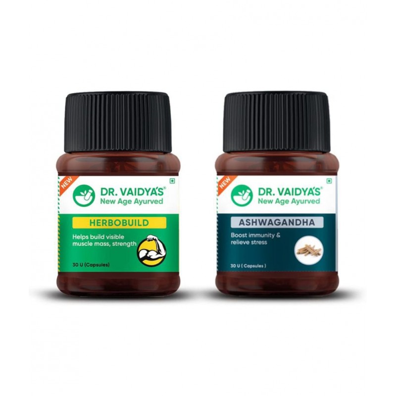 Dr Vaidyas Muscle Builder Pack Capsule 60 no.s