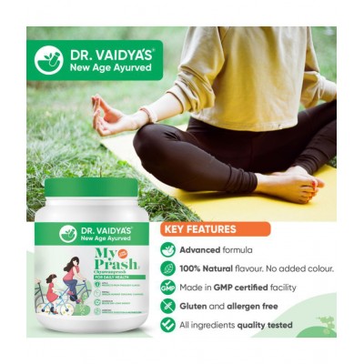 Dr Vaidyas My Prash Chyawanprash for Daily Health Paste 1 kg Pack Of 1 Dr Vaidyas My Prash Chyawanprash for Daily Health Paste 1 kg Pack Of 1