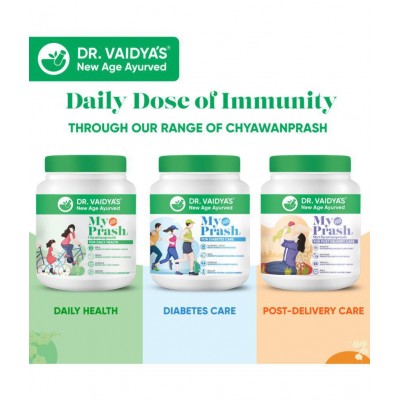 Dr Vaidyas My Prash Chyawanprash for Daily Health Paste 1 kg Pack Of 1 Dr Vaidyas My Prash Chyawanprash for Daily Health Paste 1 kg Pack Of 1
