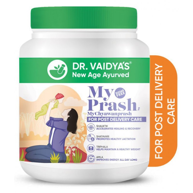 Dr Vaidyas My Prash Chyawanprash for Post Delivery Paste 900 gm Pack Of 1 Dr Vaidyas My Prash Chyawanprash for Post Delivery Paste 900 gm Pack Of 1