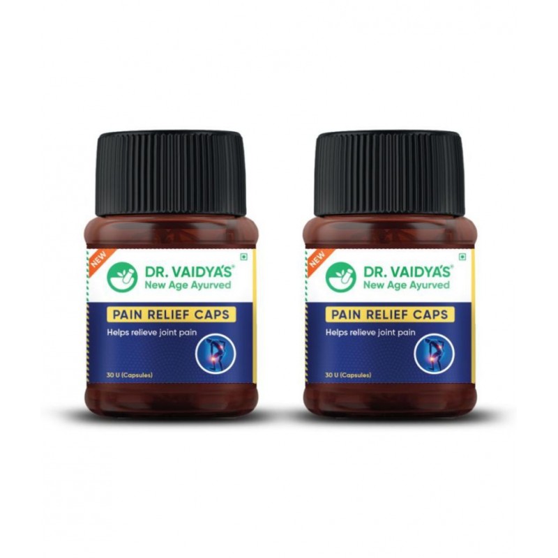 Dr Vaidyas PAIN RELIEF CAPSULES Capsule 60 no.s Pack Of 2