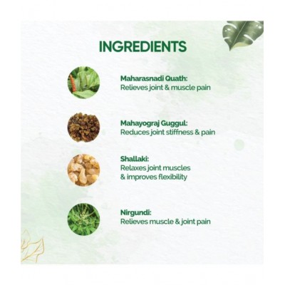 Dr Vaidyas PAIN RELIEF CAPSULES Capsule 60 no.s Pack Of 2