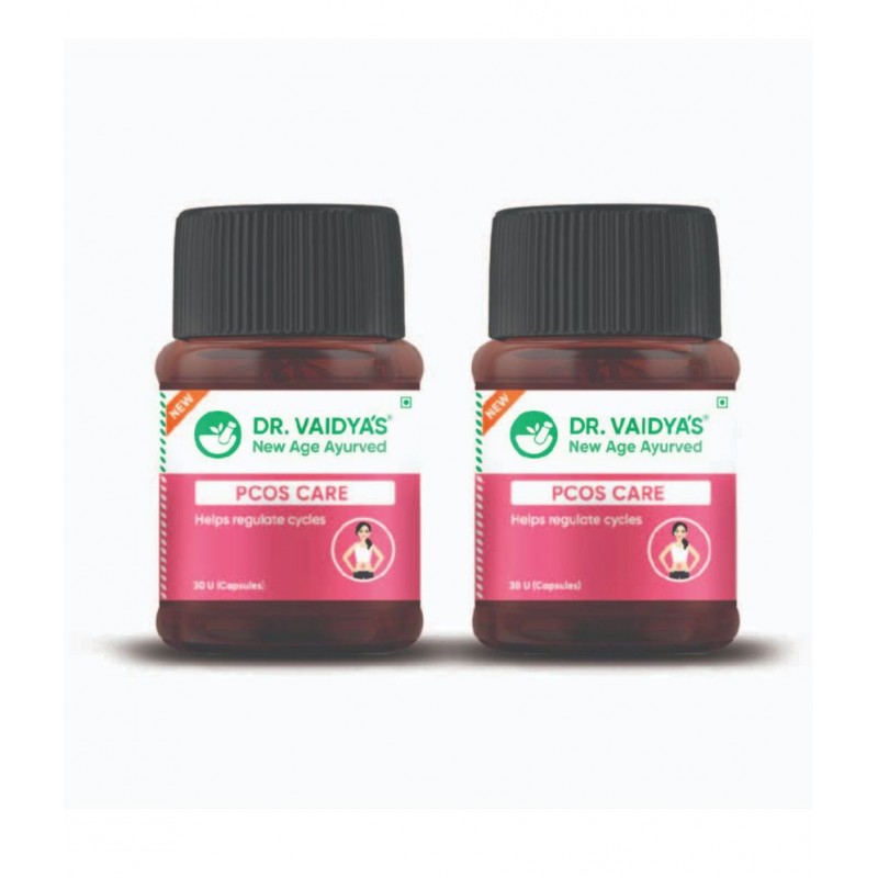 Dr Vaidyas PCOS Care Capsule 60 no.s Pack Of 2