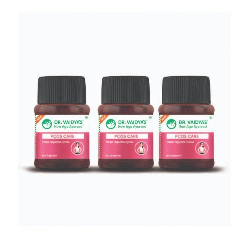 Dr Vaidyas PCOS Care Capsule 90 no.s Pack of 3