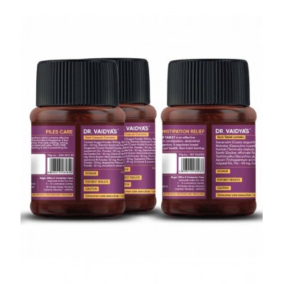 Dr Vaidyas Piles Relief Pack Capsule 90 no.s Pack Of 1