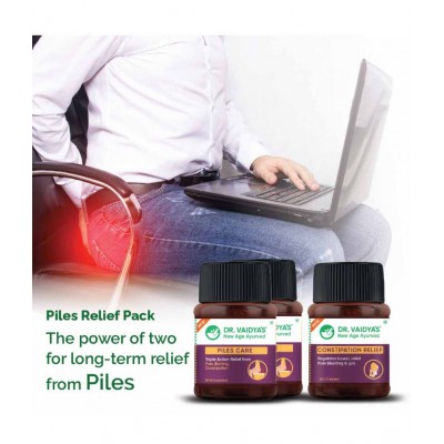 Dr Vaidyas Piles Relief Pack Capsule 90 no.s Pack Of 1