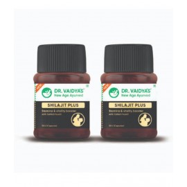 Dr Vaidyas SHILAJIT PLUS-30 CAPSULES Capsule 60 no.s Pack Of 2
