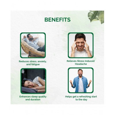 Dr Vaidyas Stress relief Stress and Anxiety Capsule Capsule 90 no.s Pack of 3