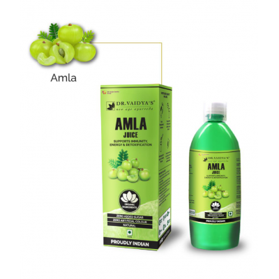 Dr Vaidyas's Amla Juice- Supports Immunity Liquid 1 l Pack Of 1 Dr Vaidyas's Amla Juice- Supports Immunity Liquid 1 l Pack Of 1