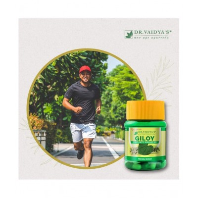 Dr Vaidyas's Giloy Capsules - Immunity Enhancing Capsule 30 no.s Pack Of 2