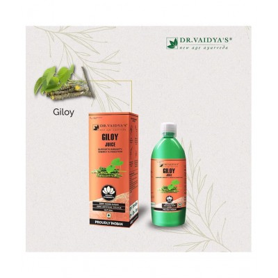 Dr Vaidyas's Giloy Juice Supports Immunity Digestion Liquid 1 l Pack Of 1 Dr Vaidyas's Giloy Juice Supports Immunity Digestion Liquid 1 l Pack Of 1
