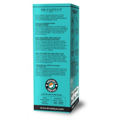 Dr Vaidyas's Wheatgrass Juice Liquid 1 l Pack Of 1