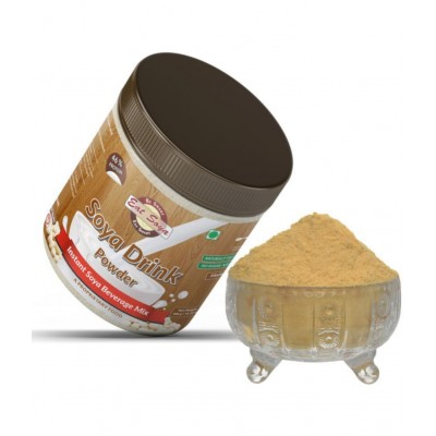 EAT SOYA Soya Drink Powder,  / Vegan Milk Alternative, Non-GMO & 46% Protein 400 gm