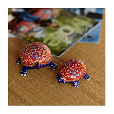 EcraftIndia Figurines Aluminium Multicolour 5