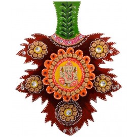 EcraftIndia Wood Key Holder Multicolour