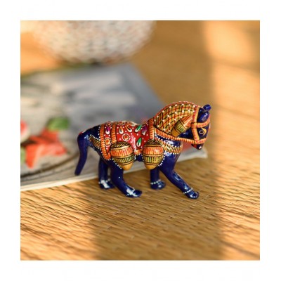 Ecraftindia Figurines Aluminium Multicolour 8
