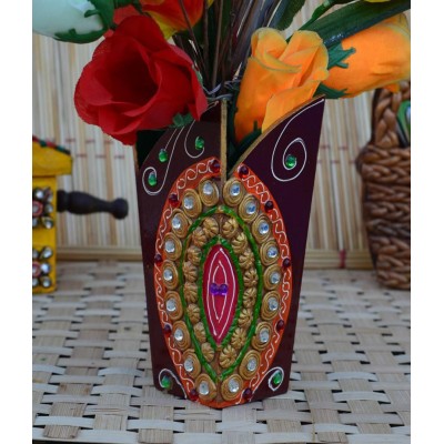 Ecraftindia Papier Mache Flower Vase