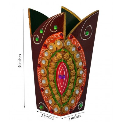 Ecraftindia Papier Mache Flower Vase