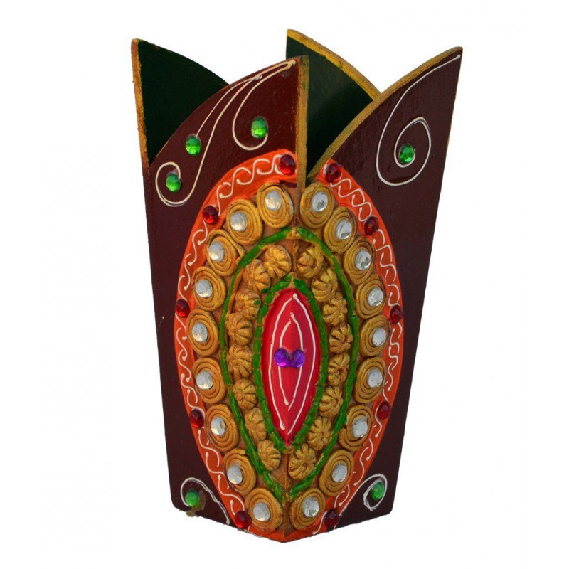 Ecraftindia Papier Mache Flower Vase